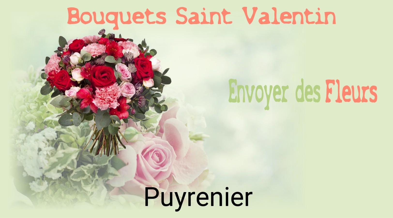Roses de Saint-Valentin livrées à Puyrenier